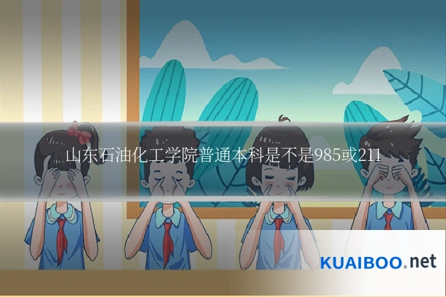 山东石油化工学院普通本科是不是985或211