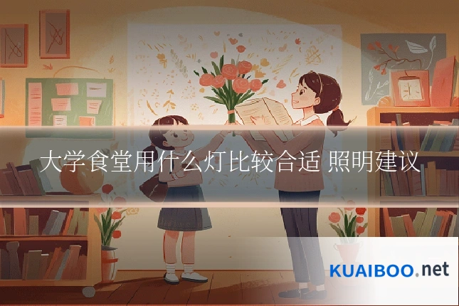 大学食堂用什么灯比较合适 照明建议