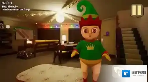 黄衣宝宝小心
