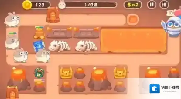 保卫萝卜4饿龙传说第13关攻略详解