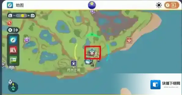 宝可梦朱紫雷电牙招式学习器位置大全