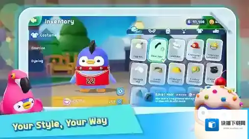 派对泡泡糖玩法