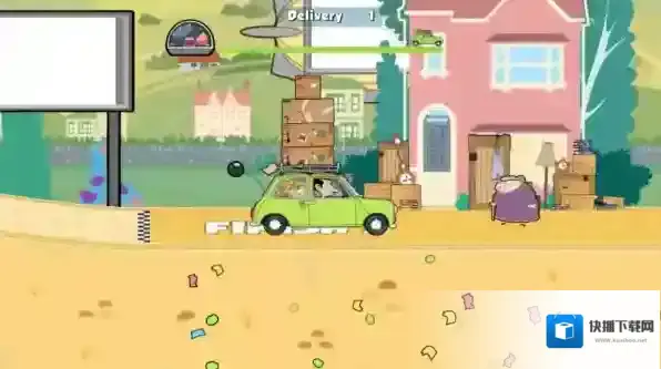 憨豆先生送快递玩家