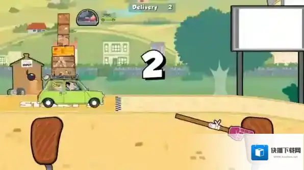 憨豆先生送快递送快递