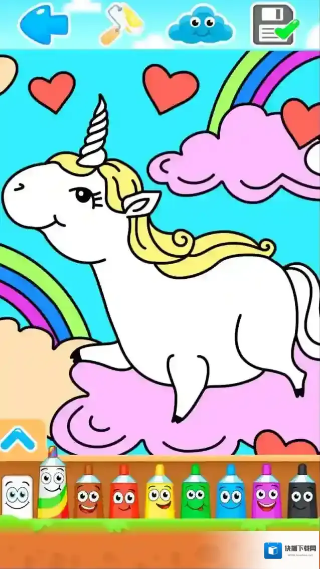 小公主画画世界颜色