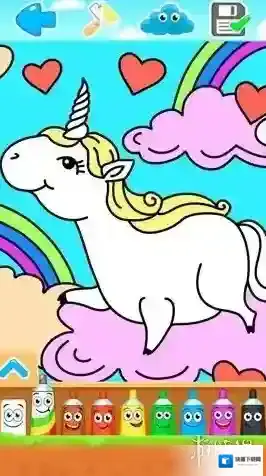 小公主画画世界孩子们