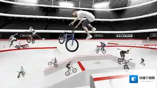 小轮车空间骑行