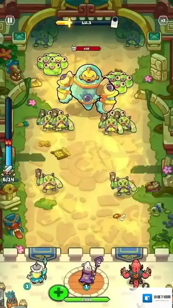 城墙守卫战怪物