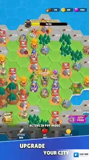 六角战士防御塔