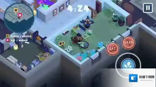 狼人清洁工清理垃圾