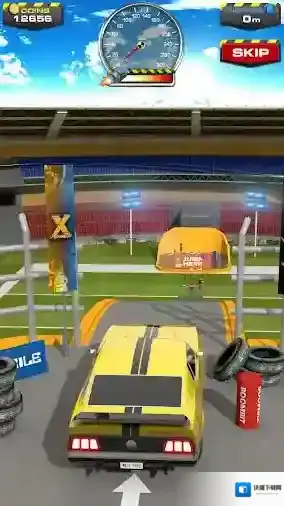 斜坡大冲刺场景