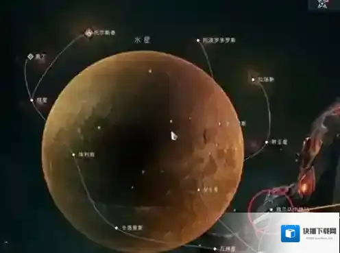 星际战甲地图上