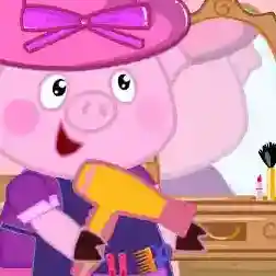 粉红小猪美发造型师手游2026-粉红小猪美发造型师官方最新版Androidv1.0