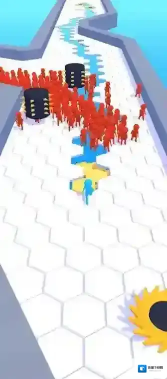 倒下的人群解锁