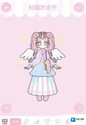 装扮少女校园艺术节怎么过三星 1