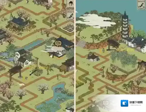 江南百景图望月