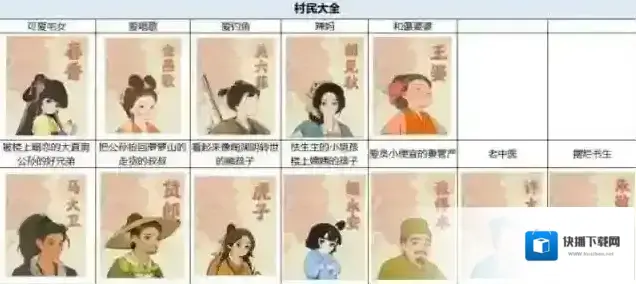 桃源深处有人家好感度