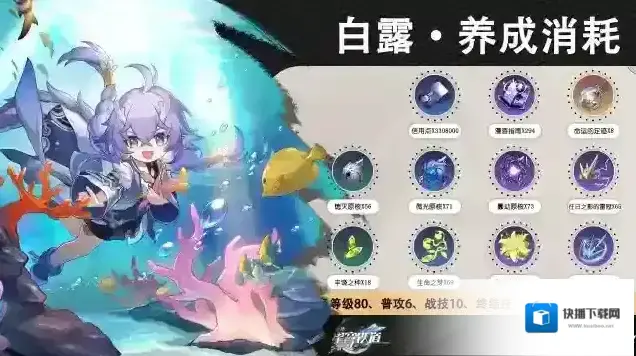 崩坏星穹铁道白露晋阶行迹养成材料一览 白露晋阶行迹材料材料是什么